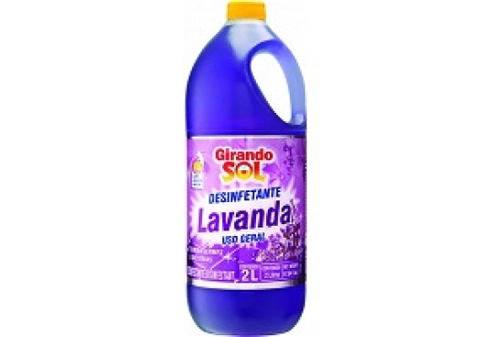 DESINF. LIQ. GIRANDO SOL// LAVANDA " 3 LT " GALAO