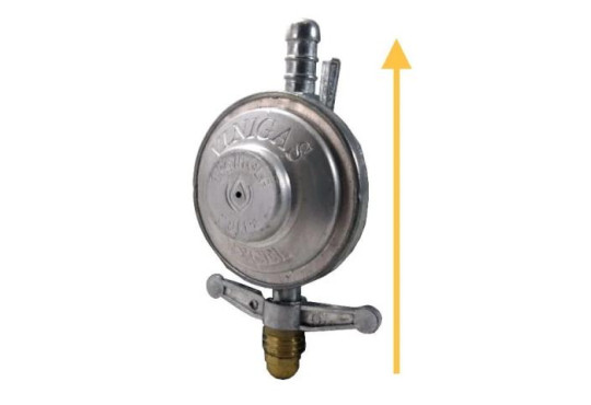 REGULADOR DE GAS VINIGAS EXCEL COM REGISTRO " 1KG/H "