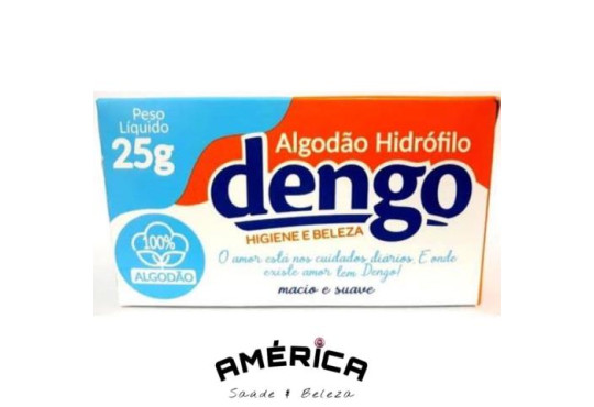 ALGODAO DENGO CX 25GR. HIDROFILO