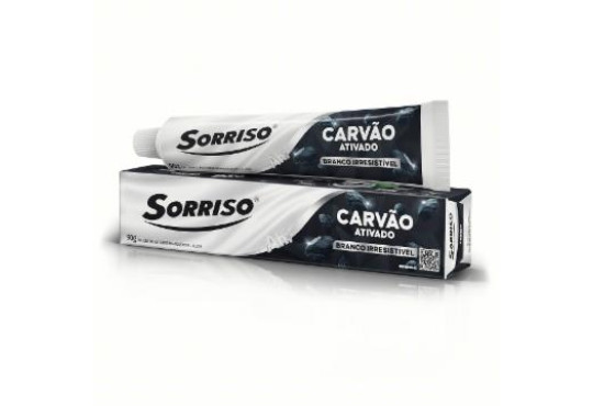 CREME DEN SORRISO CARVAO ATIVADO " 12 X 60GR "