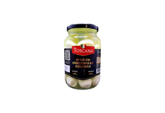 OVO CODORNA TOSCANA VIDRO 300GR
