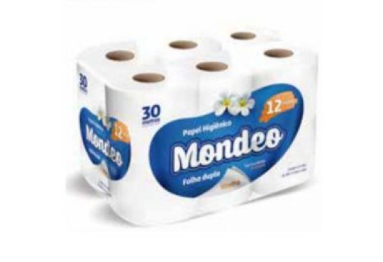PAPEL HIG. MONDEO F. DUPLA C/12X30MT NEUTRO