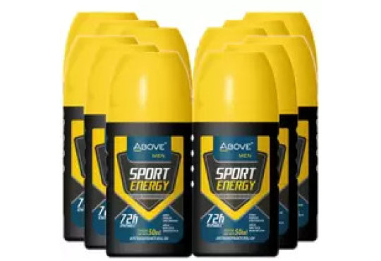 DESODORANTE ABOVE " ROLON " SPORT ENERGY " M A S C " 50ML