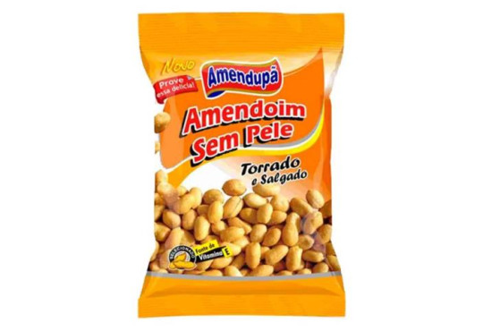 AMENDOIM SALG. " AMENDUPA " 150GR UNIDADE SEM PELE