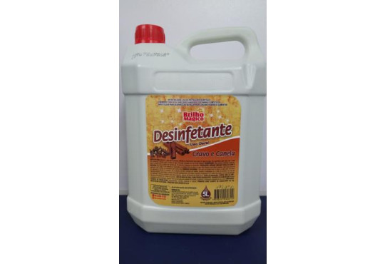 DESINF. LIQ. BRILHO MAGICO CRAVO E CANELA 5LT GALAO