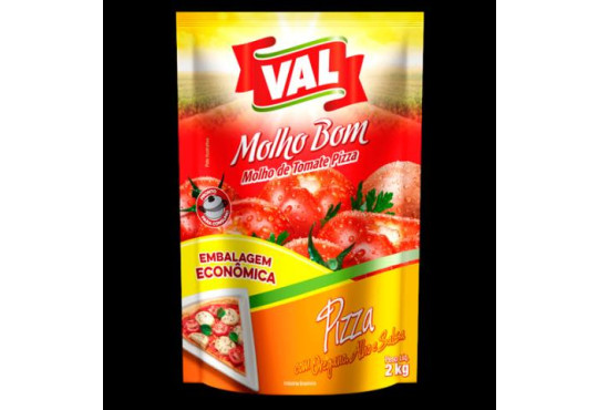 MOLHO VAL PIZZA BAG 1,7KG