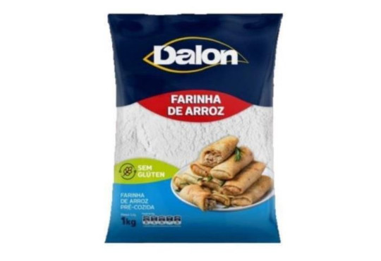 FARINHA DE ARROZ DALON SEM GLUTEN 1KG