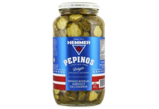 PEPINO HEMMER RODELA AGRIDOCE VD 440GR