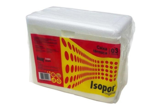 CAIXA TERMICA " KNAUF " ISOPOR C/ALCA 26LT