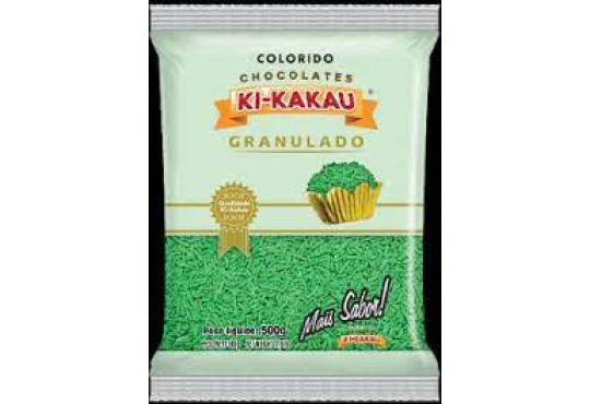COND.CHOC.GRANULADO KIKAKAU VERDE 500GR