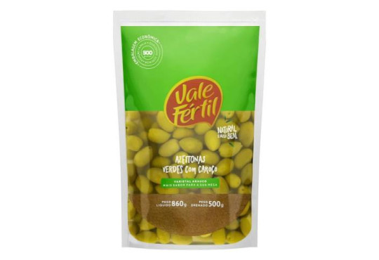 AZEITONA VALE FERTIL INTEIRA SACHE 500GR