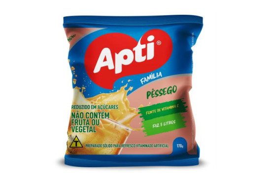 REFRESCO PO APTI FAMILIA PESSEGO 170GR
