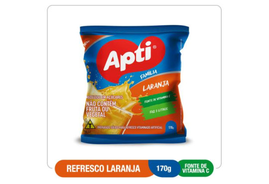 REFRESCO PO APTI FAMILIA LARANJA 170GR