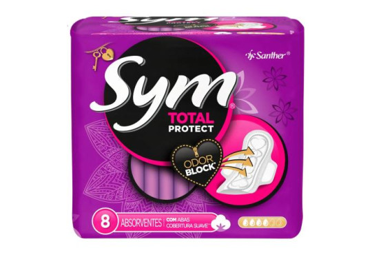 ABS. SYM SUAVE C/ABAS C/8 ROXO UNIDADE
