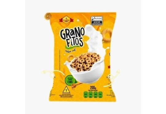 CEREAL BRASFITOS GRANOFITOS CEREAIS E MEL 200GR