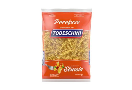 MASSA TODESCHINI " SEMOLA " PARAFUSO 500GR