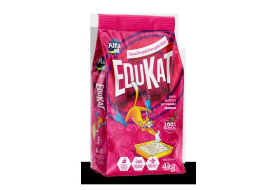 AREIA P/GATO EDUKAT 4KG
