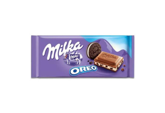 CHOC. BARRA MILKA OREO AO LEITE 100GR