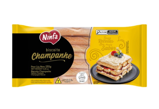BISCOITO NINFA CHAMPANHE 150GR