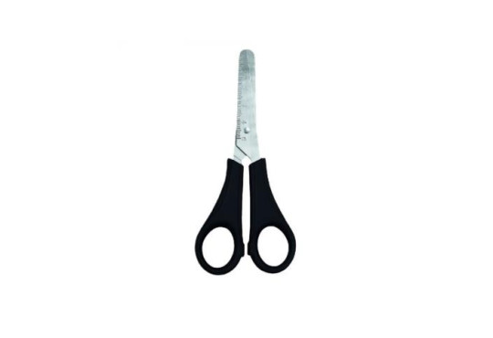 ESC. TESOURA ESCOLAR ONDA 13CM C/24