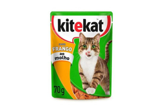RACAO SACHE KITEKAT FRANGO C/24X70GR GATO