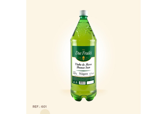 VINHO DUE FRADEI BRANCO SECO " NIAGARA " 1.9LT PET TP BRANCA