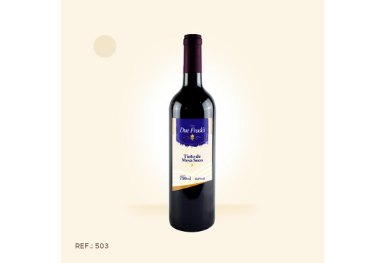 VINHO DUE FRADEI// GARRAFA TINTO SECO 750ML