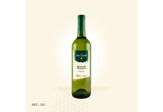 VINHO DUE FRADEI// GARRAFA BRANCO SECO NIAGARA 750ML