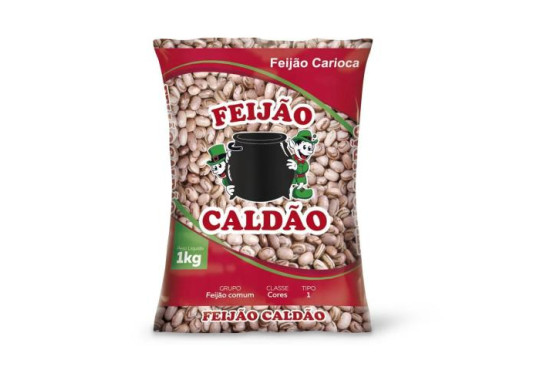 FEIJAO UNIDADE " CARIOCA " CALDAO TIPO 1 1KG