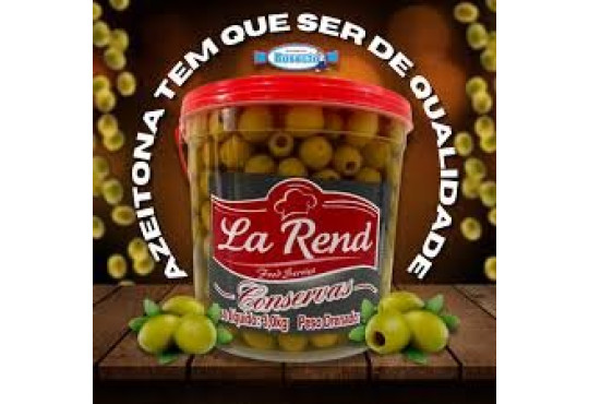 AZEITONA LA REND "SEM CAROCO" BALDE 1.8KG