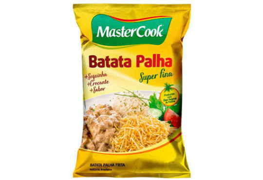 SALG. BATATA PALHA MASTERCOOK ## 800GR ## PACOTAO CAROL