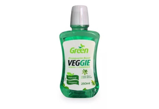 ENXAGUANTE BUCAL GREEN VEGGIE MENTA/MELALEUCA 250ML