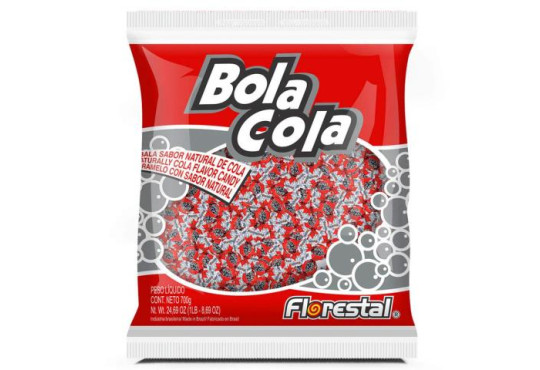 BALA FLORESTAL BOLINHA COLA 500GR