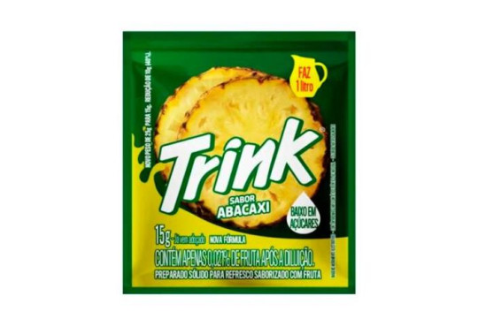 REFRESCO TRINK ABACAXI NOVO " C/15X15GR "