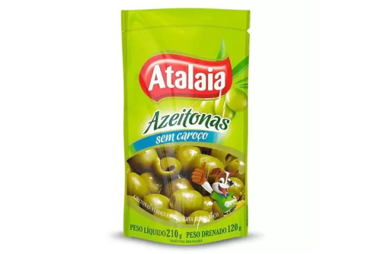 AZEITONA ATALAIA/ SEM CAROCO SACHE 120GR