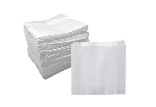 SACO PAPEL BRANCO " KB " 2KG C/500 NOVO