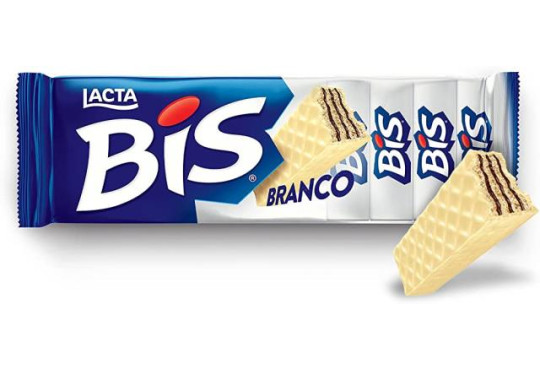 CHOC. LACTA BIS BRANCO " NOVO C/16 "