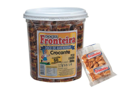 PACOCA FRONTEIRA EMBALADA PE CROCANTE POTE C/30 1.05KG