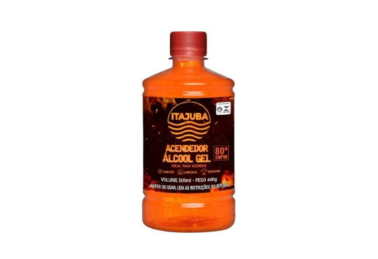 ACENDEDOR DE FOGO ITAJUBA GEL 440GR 80%