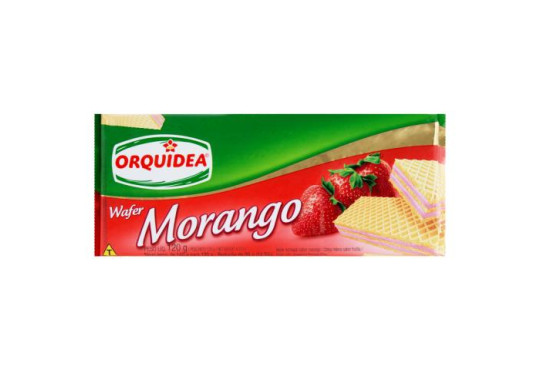 LANCHE WAFER ORQUIDEA MORANGO 100GR