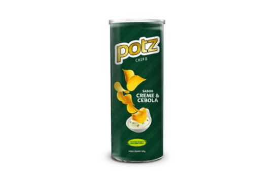 SALG. BATATA POTZ CREME E CEBOLA 120GR TUBO