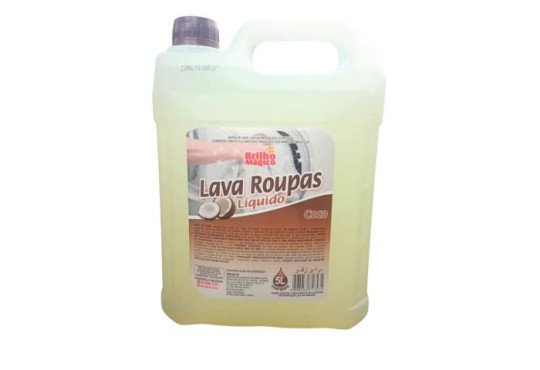 SABAO LIQUIDO LAVAROUPA BRILHO MAGICO COCO 5LT