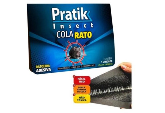 INSET COLA PEGA RATO PRATIK UNIDADE 25,4X36CM
