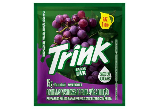 REFRESCO TRINK UVA NOVO " C/15X15GR "