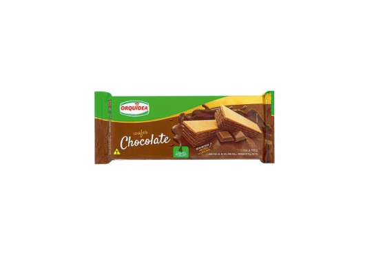 LANCHE WAFER ORQUIDEA CHOCOLATE 100GR