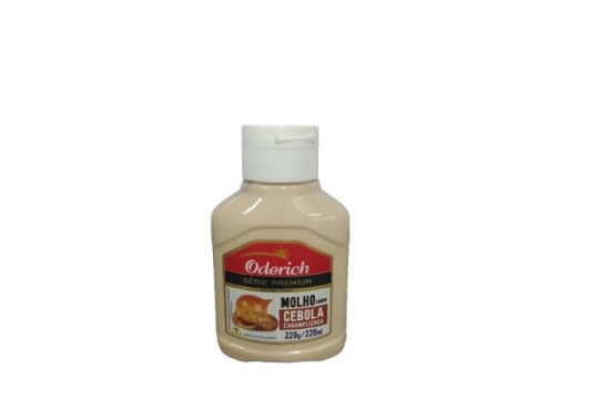 MOLHO PREMIUM CEBOLA CARAMELIZADA BISNAGA ODERICH 220GR