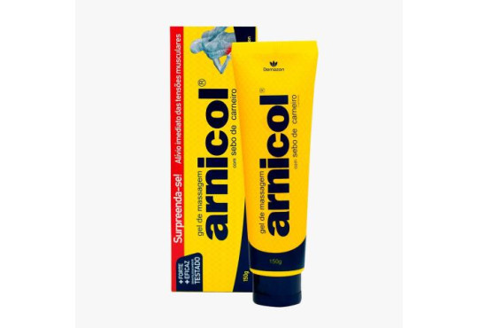 GEL DE MASSAGEM ARNICOL C/ SEBO CARNEIRO BISNAGA 150GR
