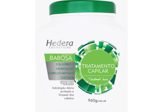 CREME CAPILAR TRATAMENTO HEDERA BABOSA 960GR