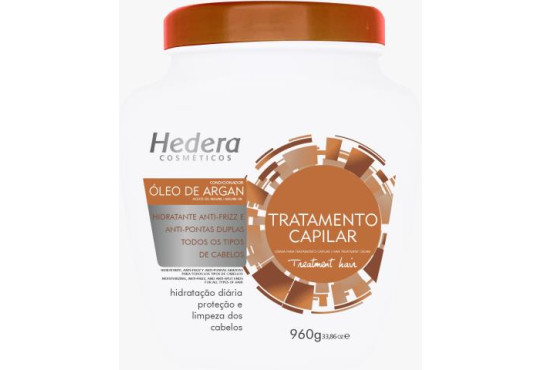 CREME CAPILAR TRATAMENTO HEDERA OLEO DE ARGAN 960GR
