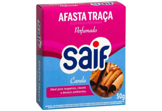 AFASTA TRACA SAIF PERFUMADO CANELA 50GR